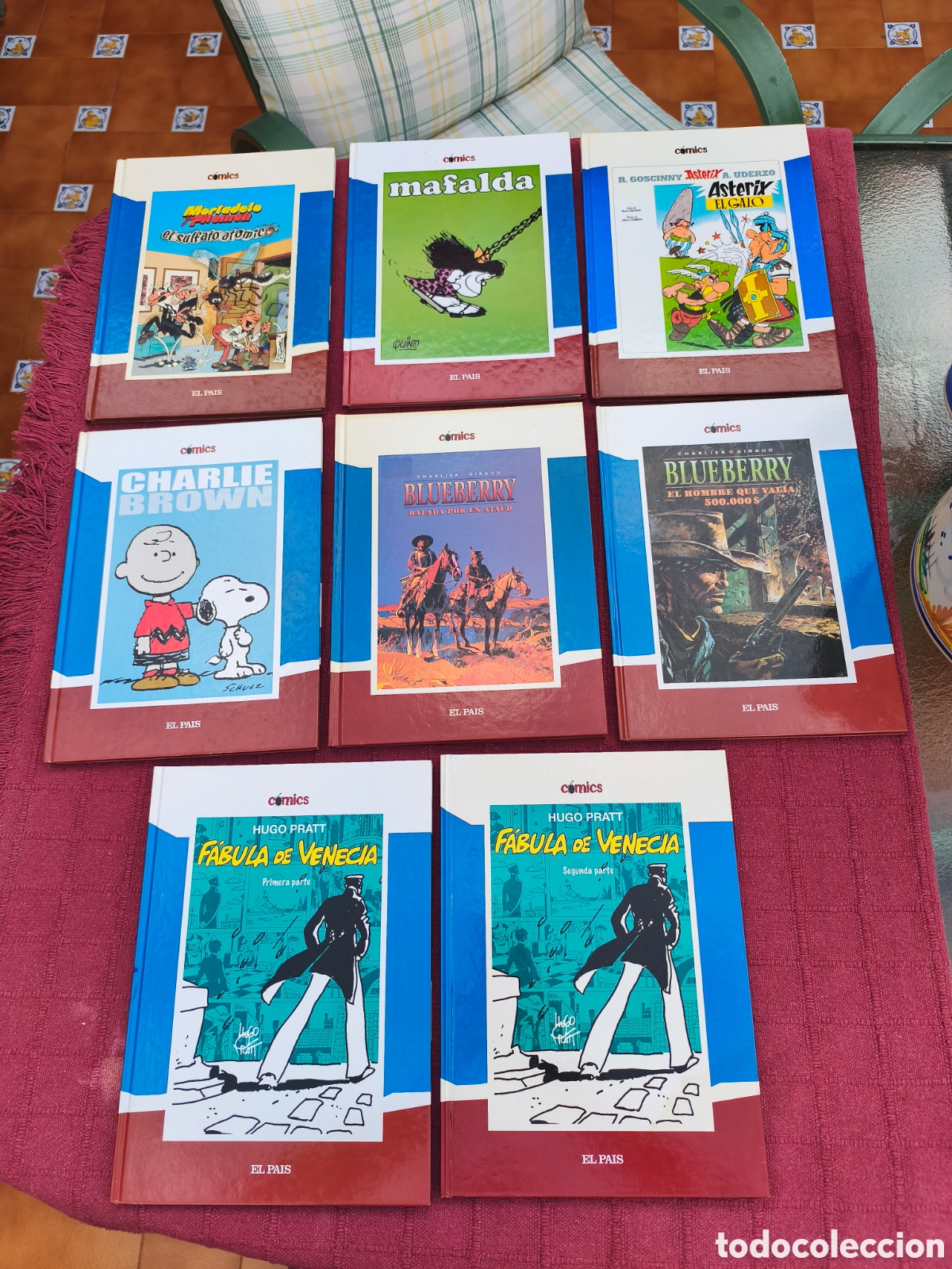 C&oacute;mics: COMIC COMICS EL PAIS MORTADELO Y FILEM&Oacute;N,MAFALDA,ASTERIX,CORTO MALTES, BLUEBERRY,CHARLI BROWN