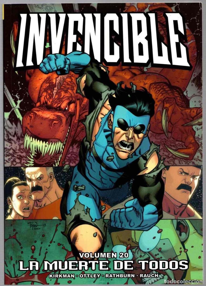 C&oacute;mics: Invencible volumen 20 - La muerte de todos - Aleta ediciones - Muy buen estado y en su funda