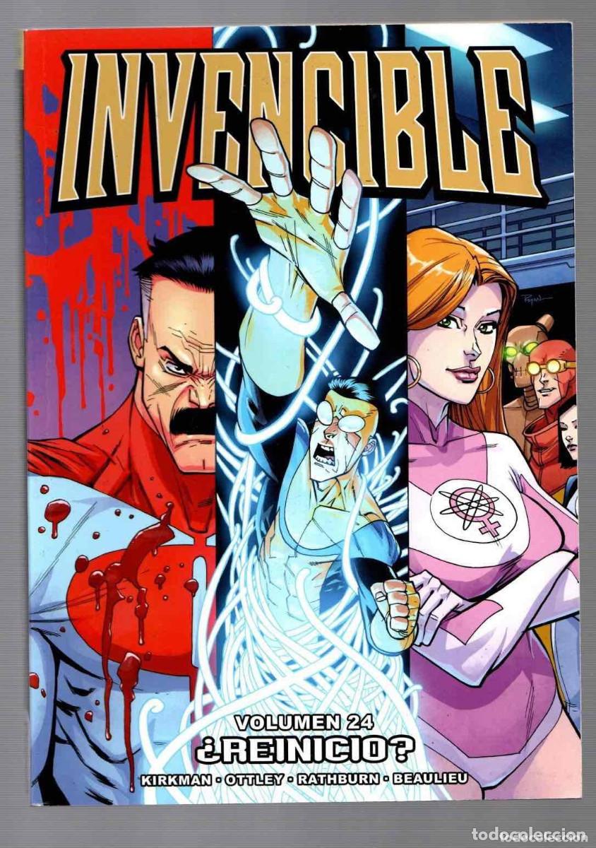 C&oacute;mics: Invencible volumen 24- Reinicio - Aleta ediciones - Muy buen estado y en su funda &iquest;Reinicio?