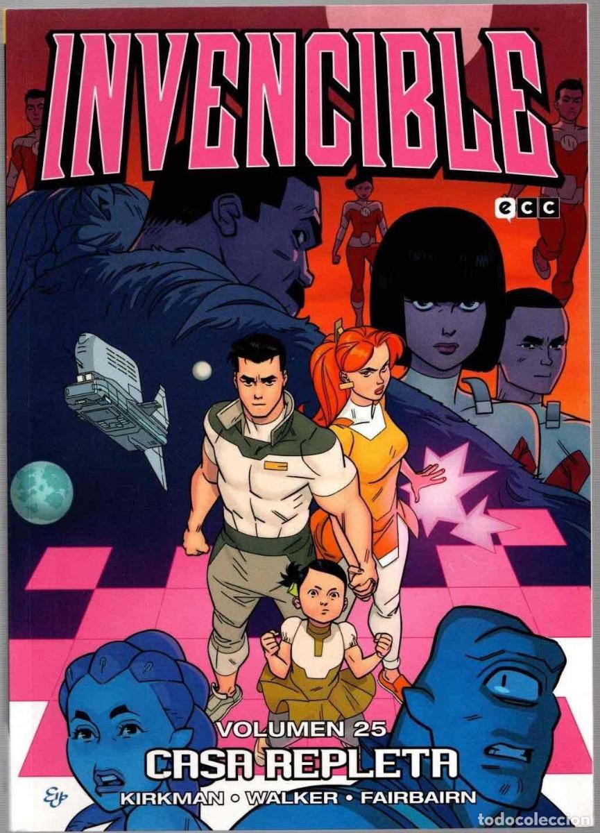 C&oacute;mics: Invencible volumen 25 - Casa repleta - ECC - Muy buen estado y en su funda