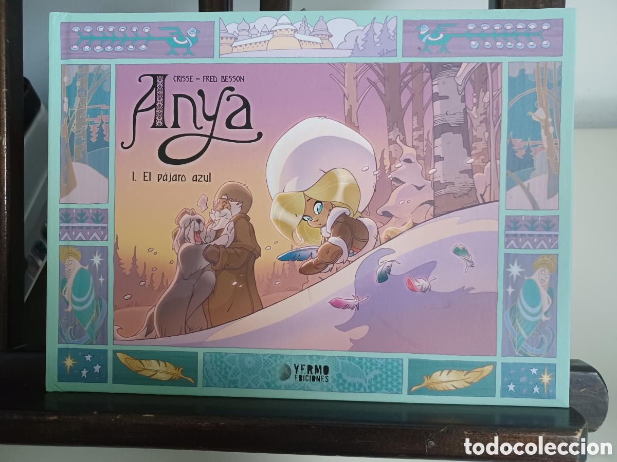 C&oacute;mics: Anya 1 El p&aacute;jaro azul/ Yermo/ NUEVO A ESTRENAR