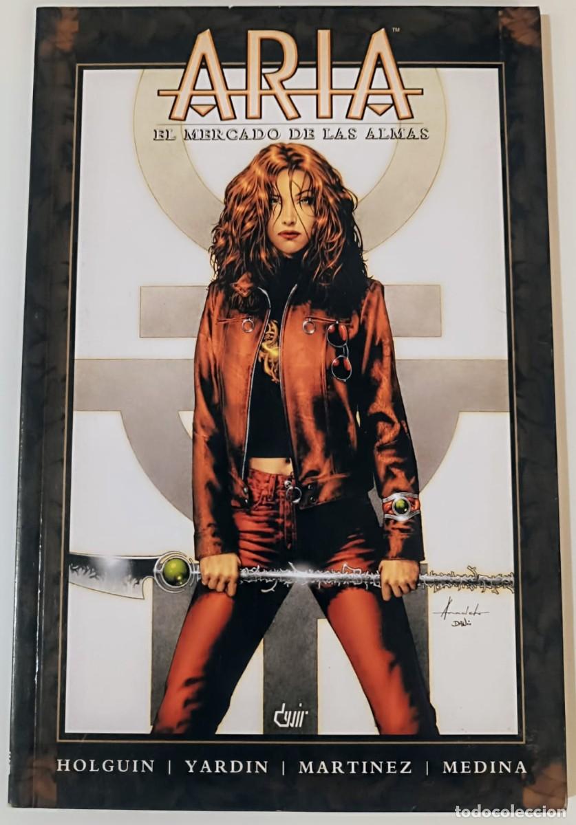 C&oacute;mics: Aria: El mercado de las almas - Brian Holguin - Devir - MINT - Foto 1