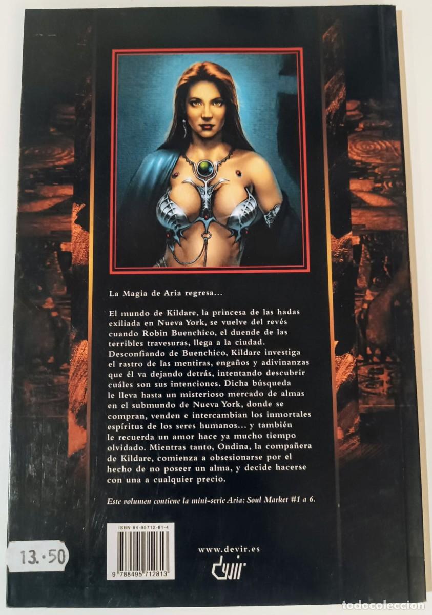 C&oacute;mics: Aria: El mercado de las almas - Brian Holguin - Devir - MINT - Foto 2