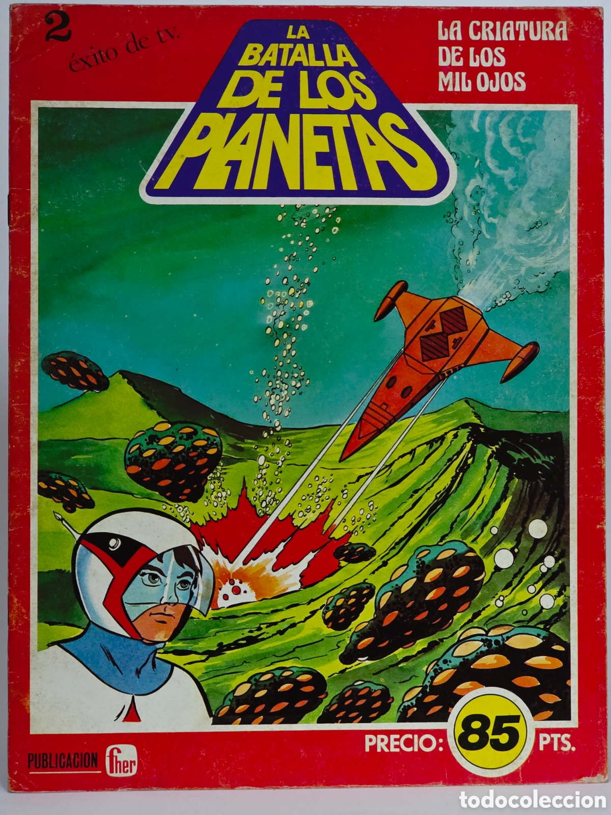 C&oacute;mics: C&Oacute;MIC LA BATALLA DE LOS PLANETAS 2 LA CRIATURA DE LOS MIL OJOS EDITORIAL FHER 1980 BUEN ESTADO