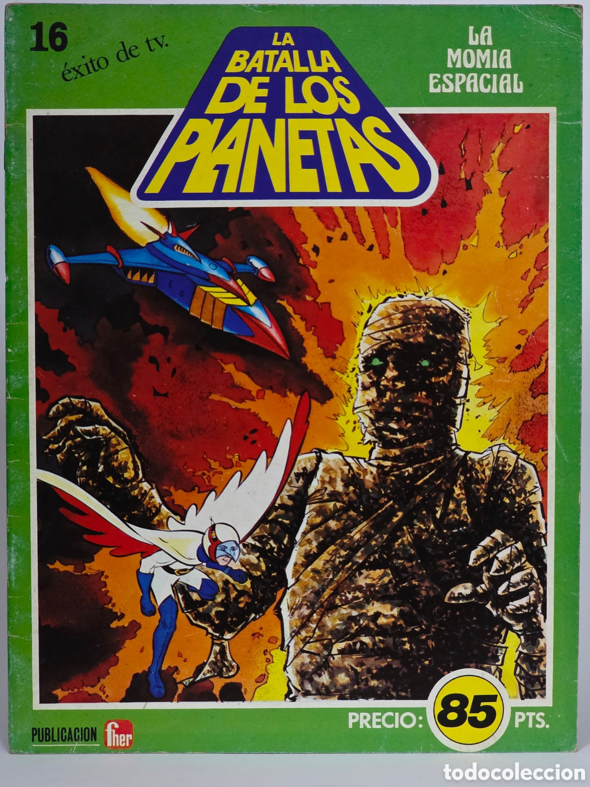 C&oacute;mics: C&Oacute;MIC LA BATALLA DE LOS PLANETAS 16 LA MOMIA ESPACIAL EDITORIAL FHER 1980 MUY BUEN ESTADO