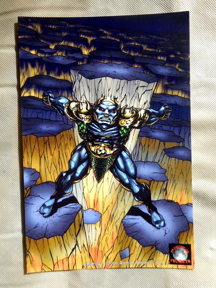 C&oacute;mics: LOS KALUDRAG -POSTAL N&ordm;11- (MORPHEUS-2003) JUAN RAM&Oacute;N FELIPE