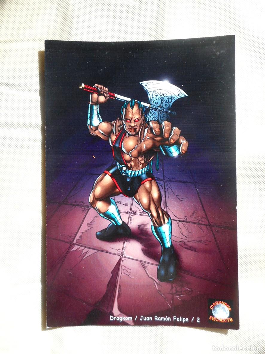 C&oacute;mics: LOS KALUDRAG -POSTAL N&ordm;2- (MORPHEUS-2003) JUAN RAM&Oacute;N FELIPE