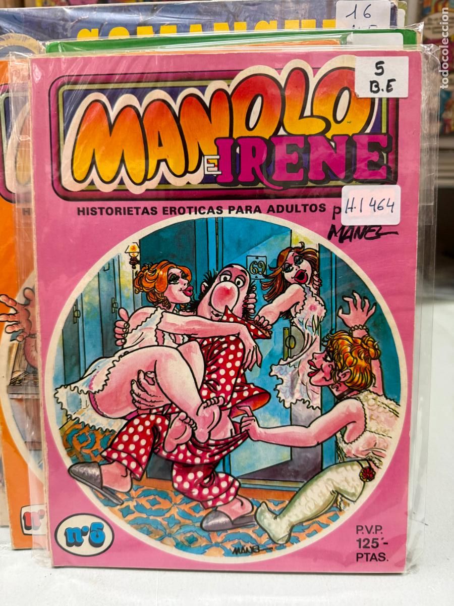 C&oacute;mics: MANOLO E IRENE NUMERO 5