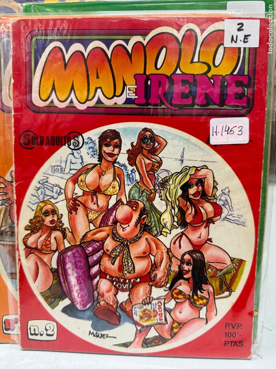 C&oacute;mics: MANOLO E IRENE NUMERO 2