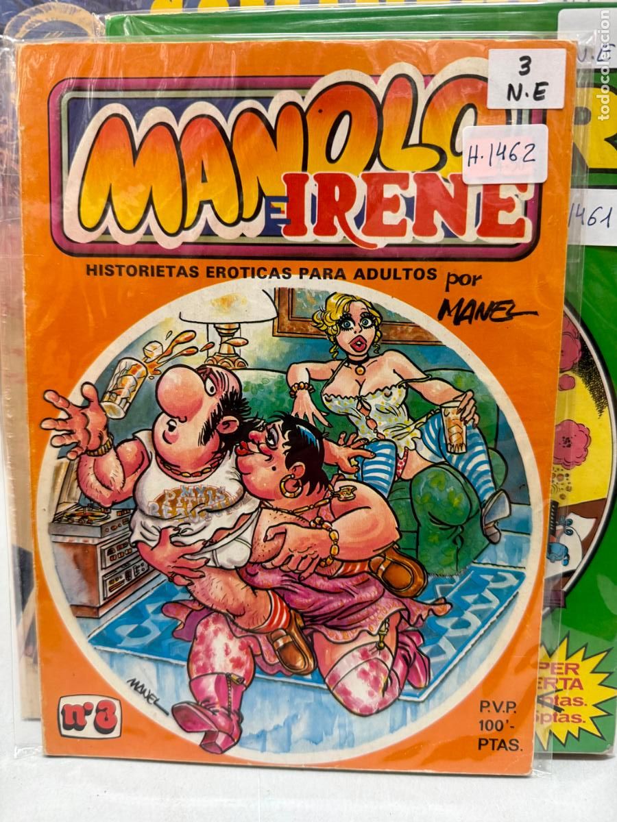C&oacute;mics: MANOLO E IRENE NUMERO 3