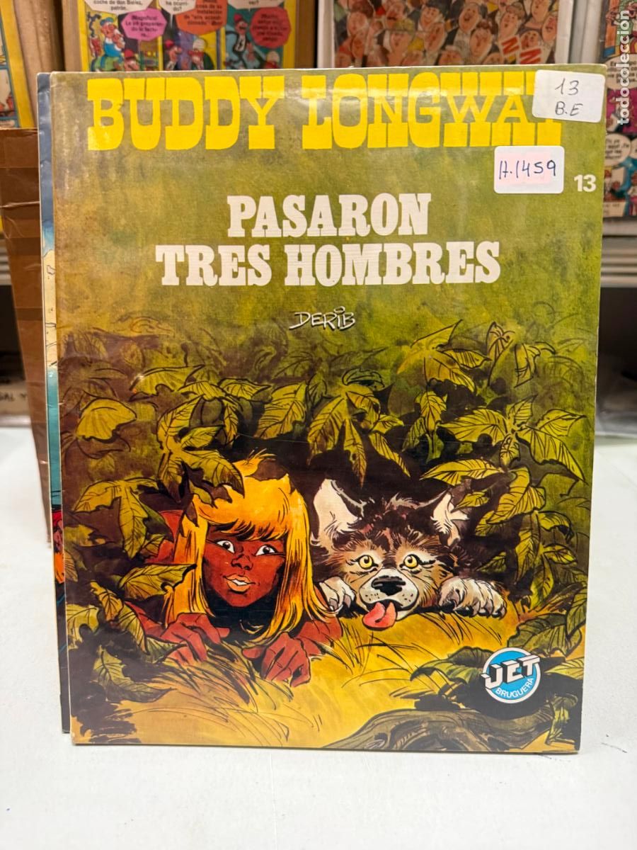 C&oacute;mics: BUDDY LONGWAT JET BRUGUERA NUMERO 13
