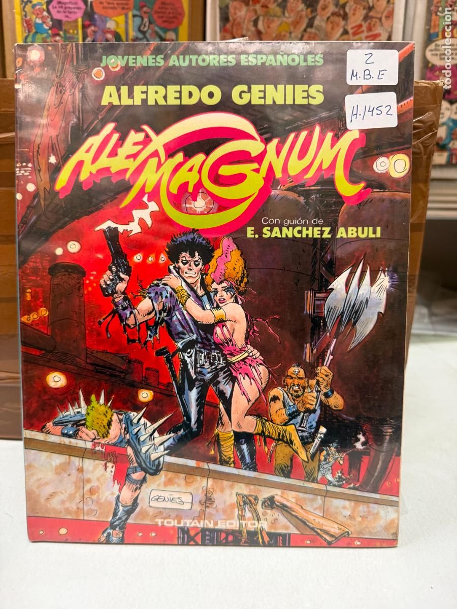 C&oacute;mics: ALEX MAGNUM JOVENES AUTORES ESPA&Ntilde;OLES NUMERO 2