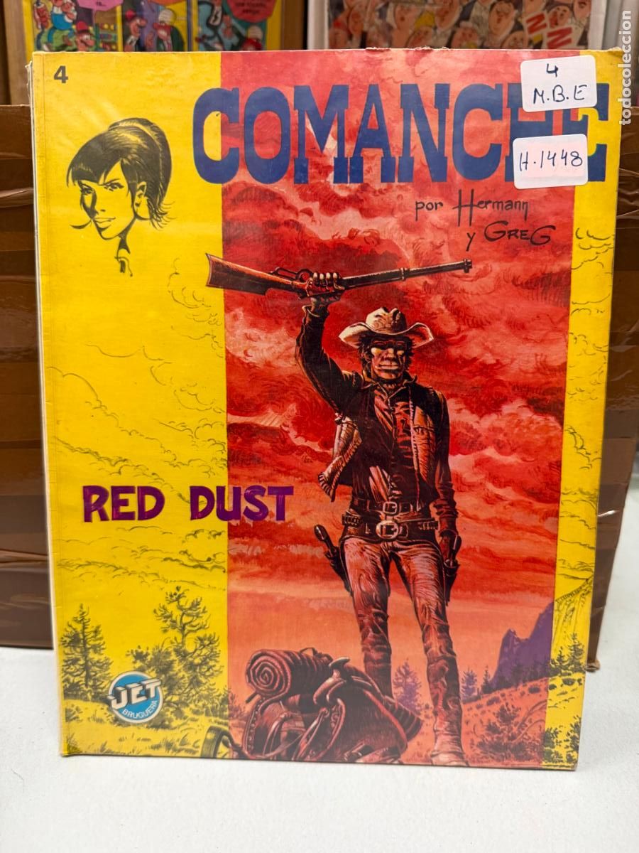 C&oacute;mics: COMANCHE JET BRUGUERA NUMERO 4