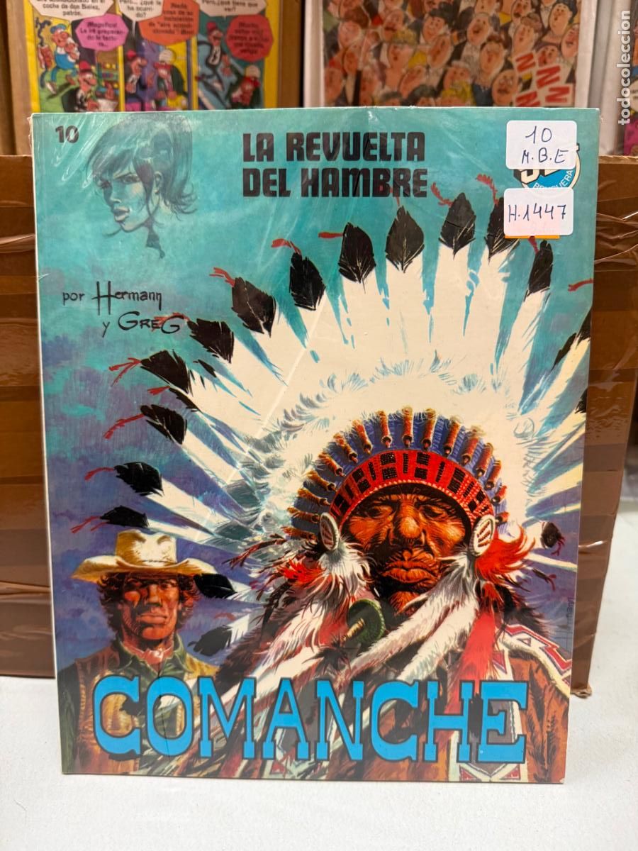 C&oacute;mics: COMANCHE JET BRUGUERA NUMERO 10