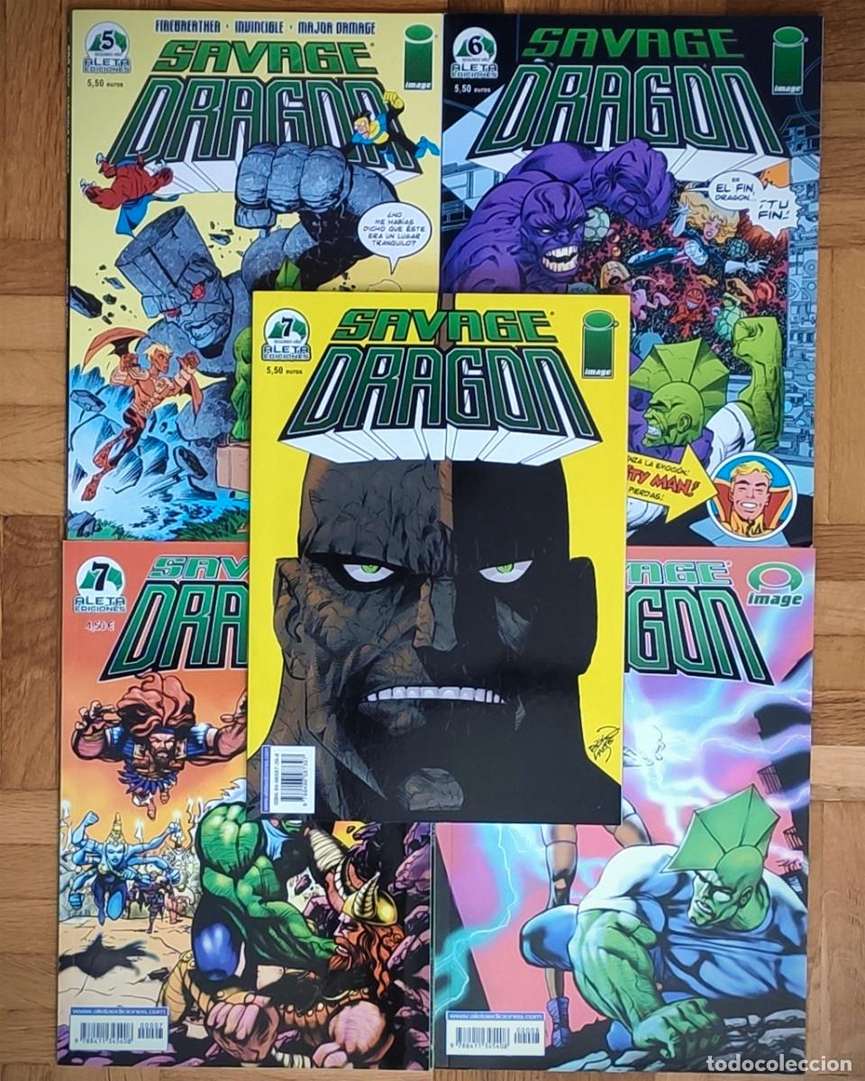 C&oacute;mics: Lote de c&oacute;mics de Savage Dragon