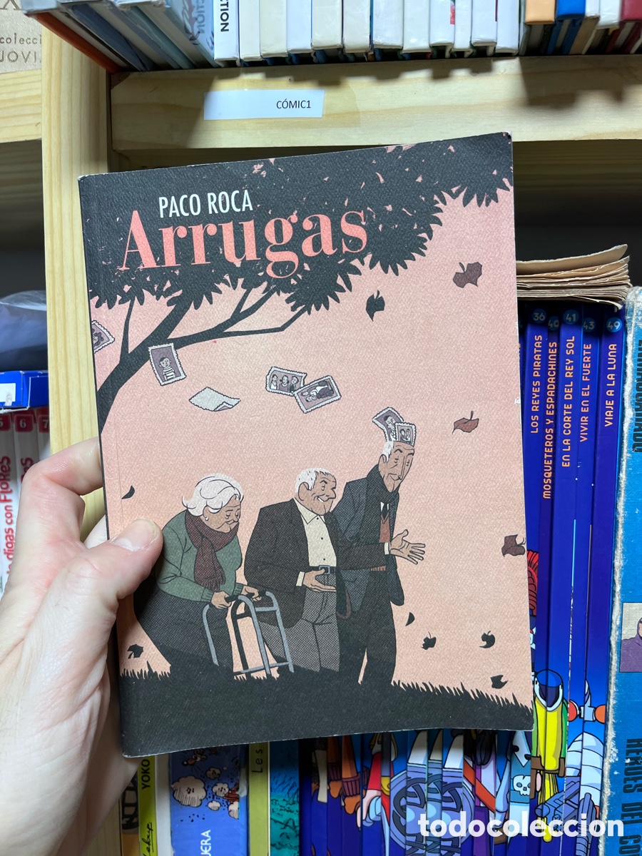 C&oacute;mics: Comic1 ARRUGAS - PACO ROCA (EDICI&Oacute;N ESPECIAL PARA LA ASOCIACI&Oacute;N FAMILIARES ALZHEIMER VALENCIA)