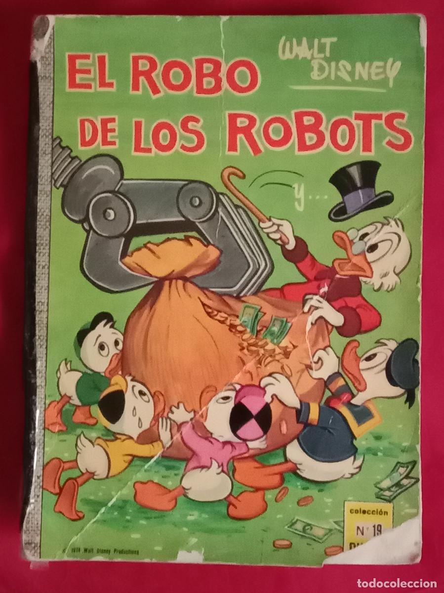 C&oacute;mics: El Robo de los Robots - Walt Disney - Colecci&oacute;n DUMBO - N&ordm;. 19 - Edit. Recreativas. S.A. 1974