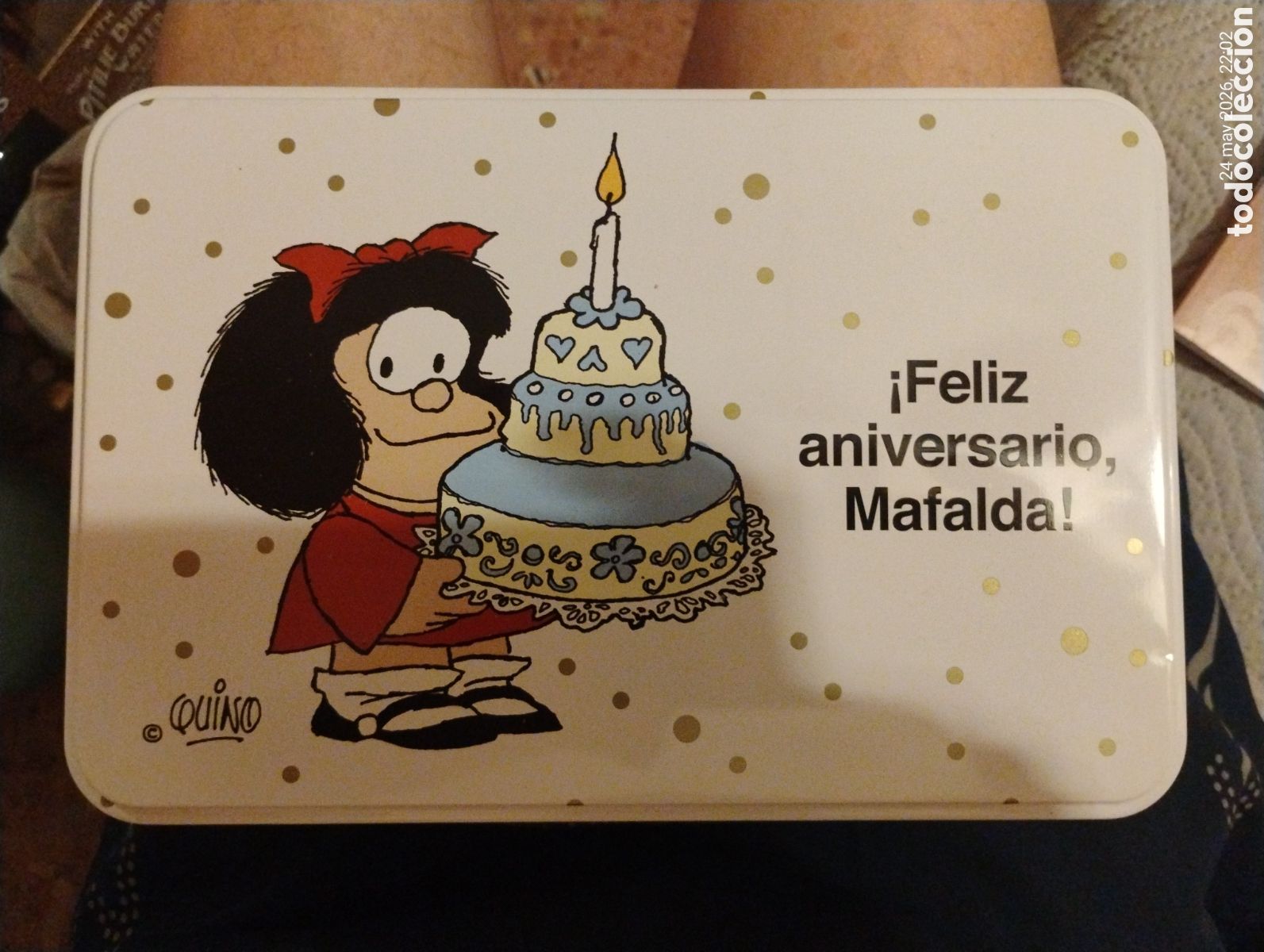 C&oacute;mics: Colecci&oacute;n Mafalda Completa NUEVA - 11 Tomos En Lata Edici&oacute;n Aniversario