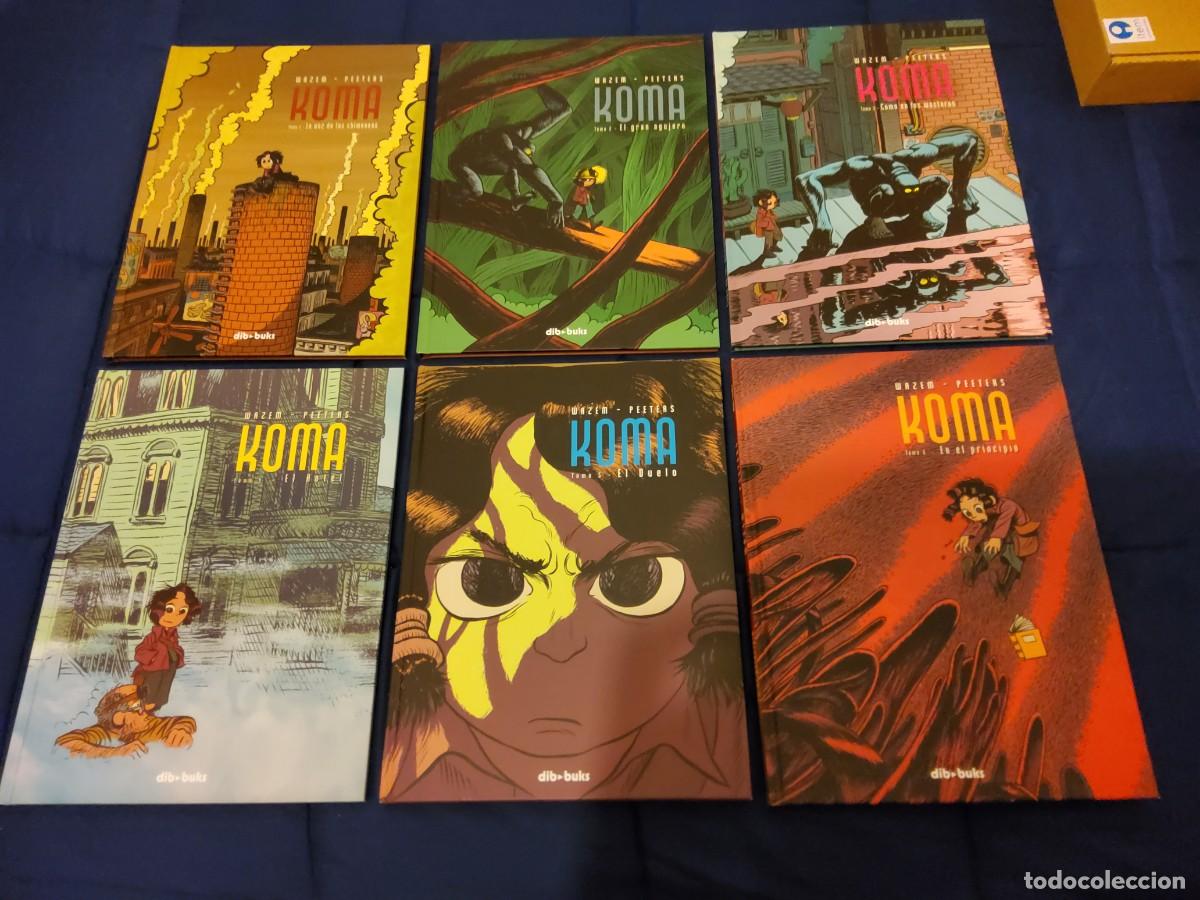 C&oacute;mics: KOMA 6 TOMOS COMPLETA - WAZEM - PEETERS - DIB- BUKS