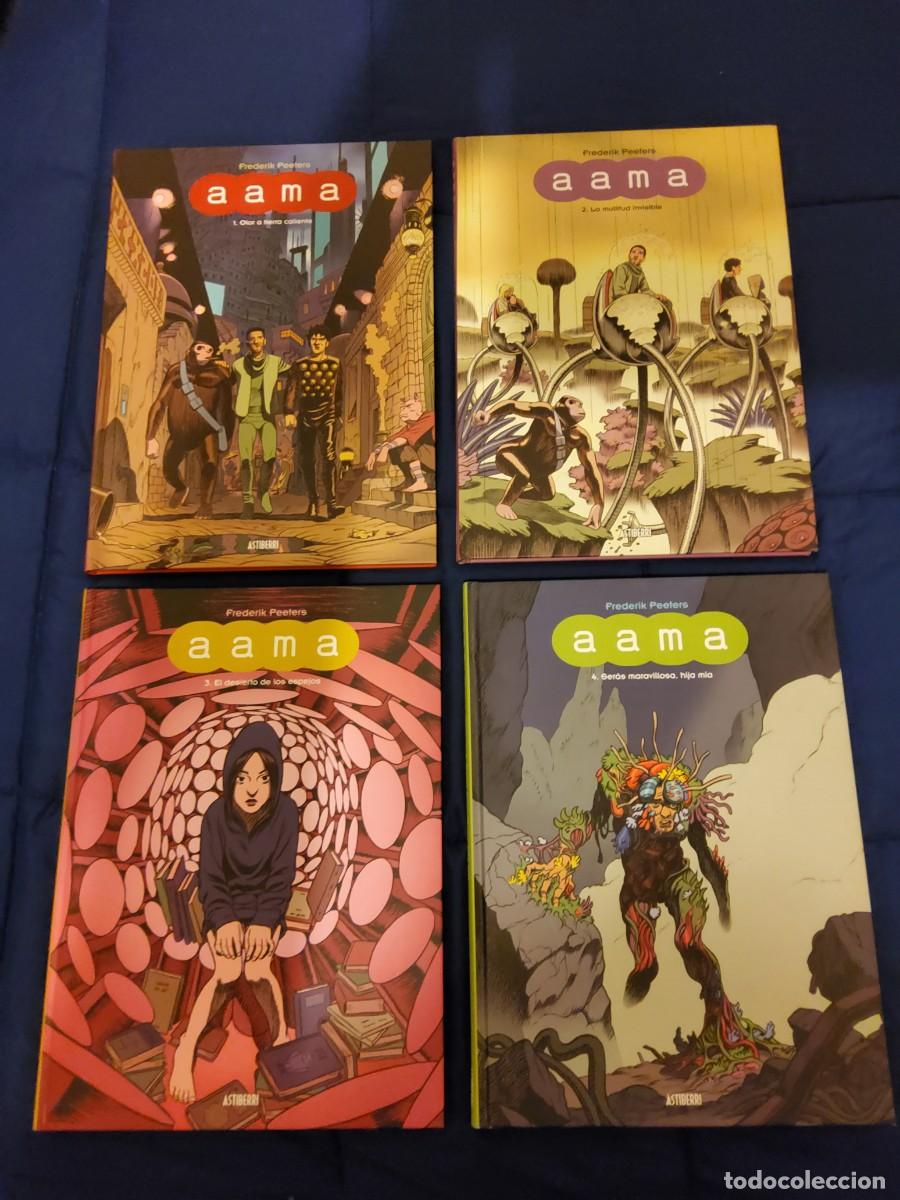 C&oacute;mics: AAMA.PEETERS, FREDERIK. Colecci&oacute;n completa. 4 tomos. Astiberri.