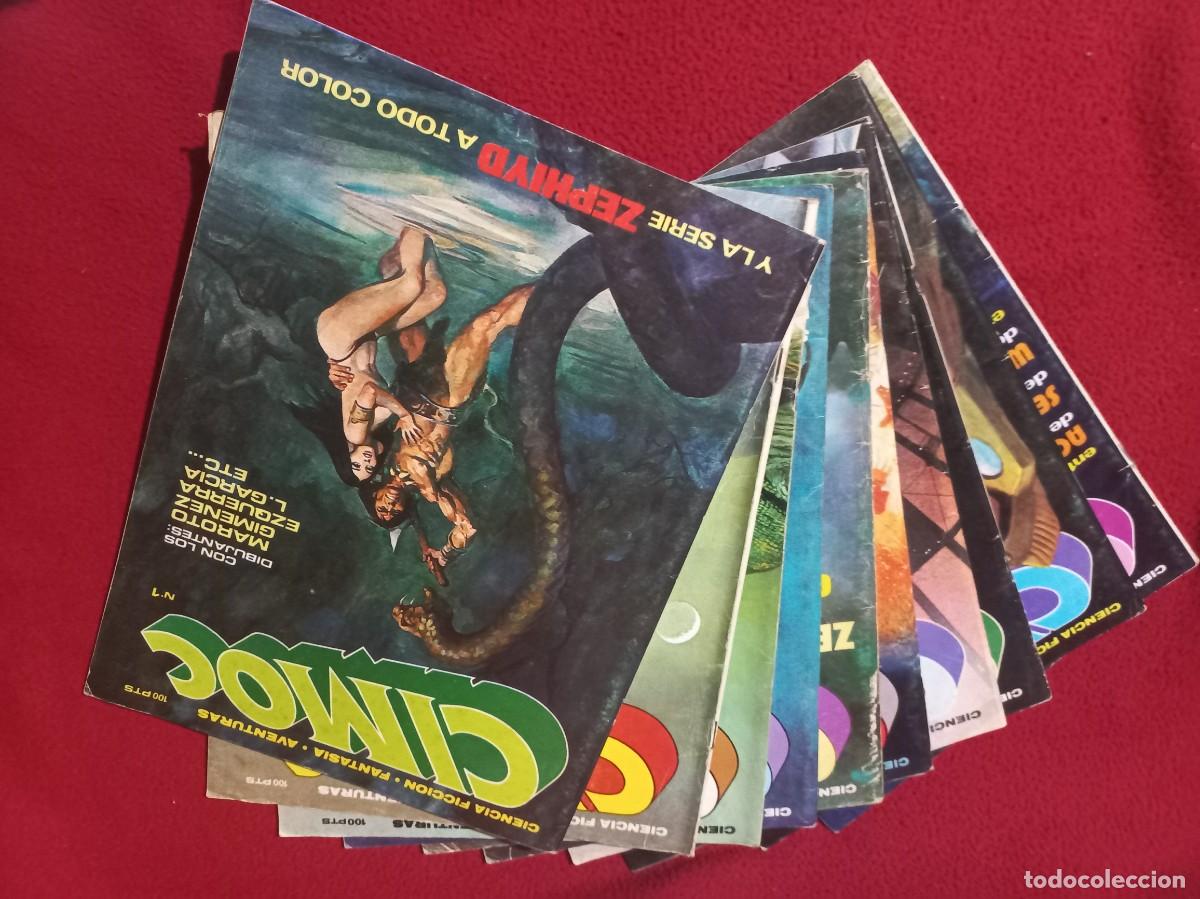 C&oacute;mics: CIMOC 1&ordf; EPOCA - COLECCION COMPLETA 10 NUMEROS - ED. SAN ROMAN - REVISTAS