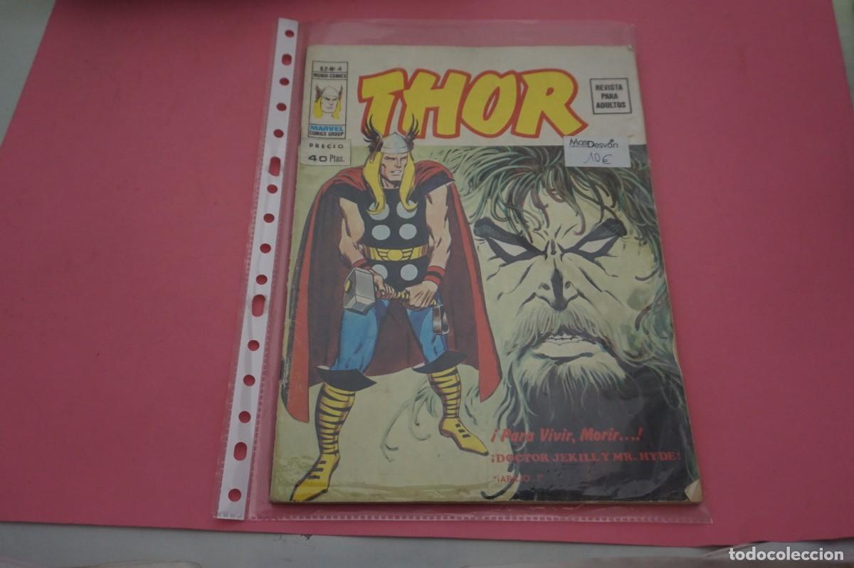 C&oacute;mics: 17D/ THOR - PARA VIVIR, MORIR... DOCTOR JEKILL Y MR HYDE - V 2 - N&ordm; 4 - MARVEL COMICS GROUP