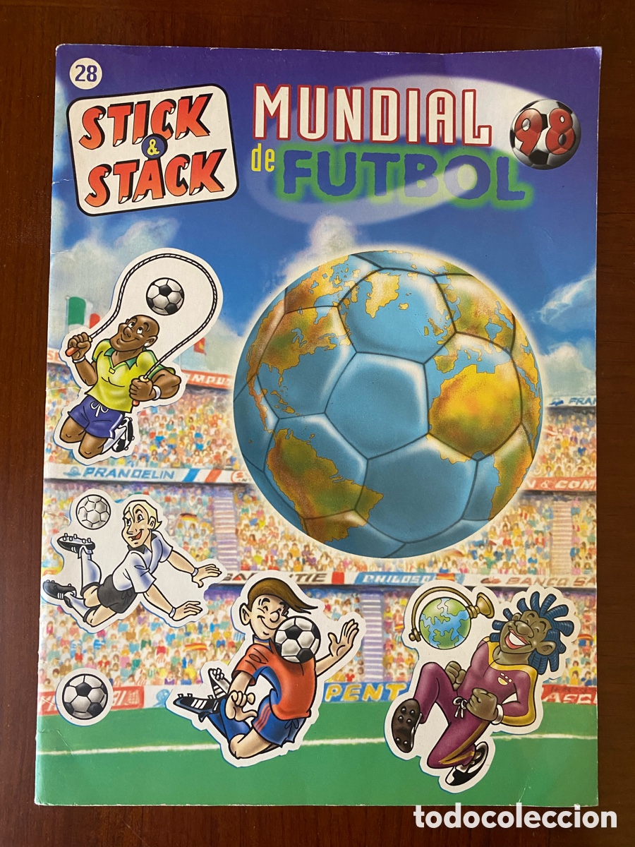 C&oacute;mics: Libro Stick Stack mundial 98 - Foto 1