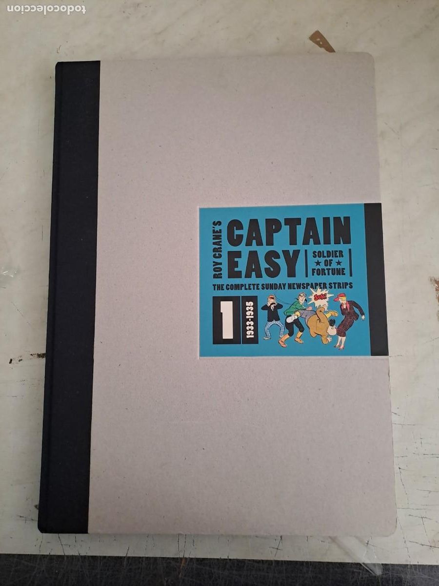 C&oacute;mics: Captain easy 1, 1933-1935 en muy buen estado Bolsa DA