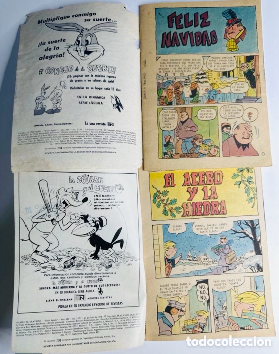 C&oacute;mics: Lote 3 Comics Daniel El Travieso. 1974/78 - Foto 3