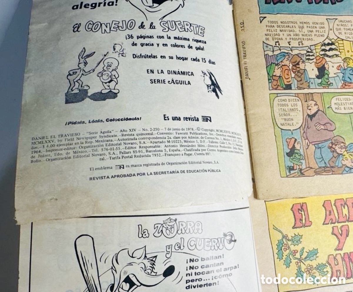 C&oacute;mics: Lote 3 Comics Daniel El Travieso. 1974/78 - Foto 4