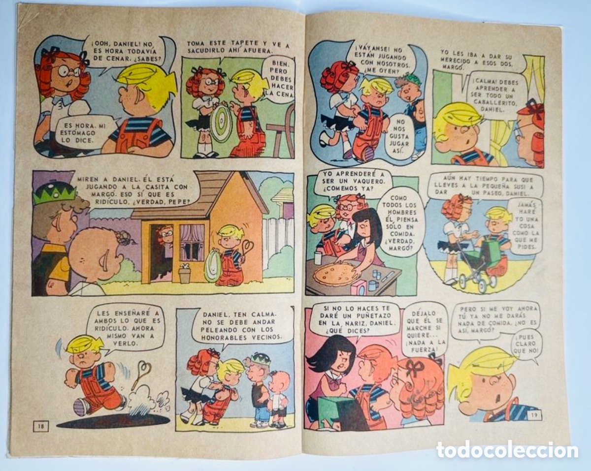 C&oacute;mics: Lote 3 Comics Daniel El Travieso. 1974/78 - Foto 5