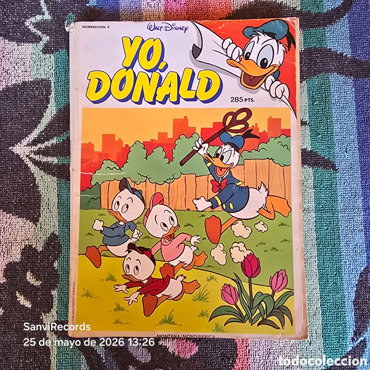 C&oacute;mics: YO, DONALD, REIMPRESI&Oacute;N 4 (WALT DISNEY, MONTENA)