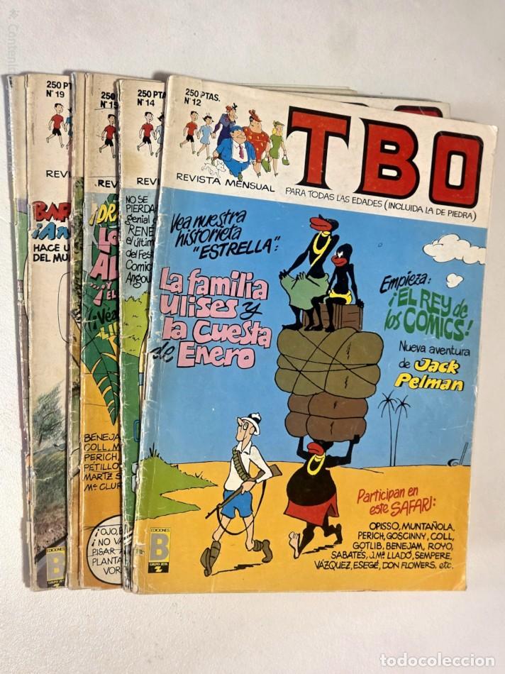 C&oacute;mics: PACK 6. TBO. REVISTA MENSUAL PARA TODAS LAS EDADES (INCLUIDA LA DE PIEDRA) COLECCION DE LOS N&Uacute;MEROS1