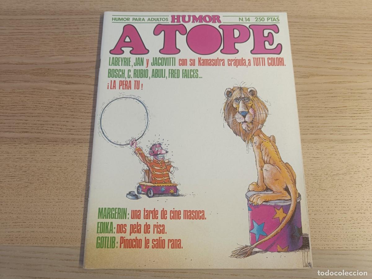 C&oacute;mics: Humor a Tope. N&uacute;mero 14. 1986