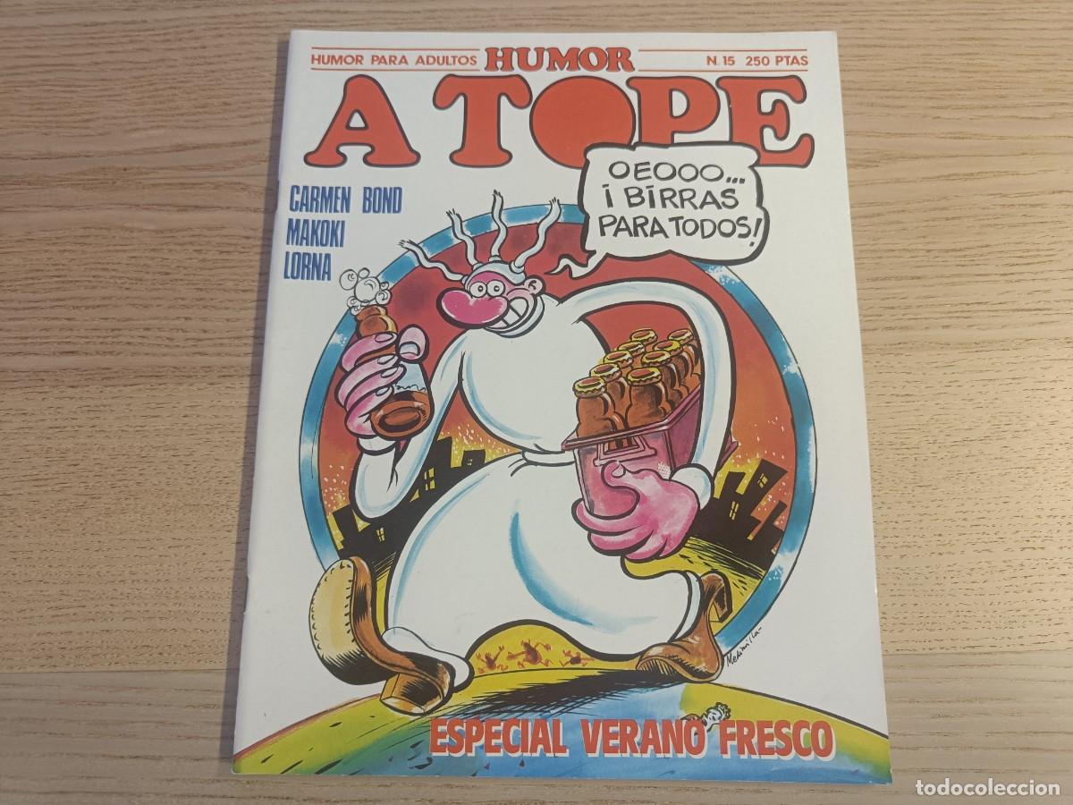 C&oacute;mics: Humor a Tope. N&uacute;mero 15. 1986