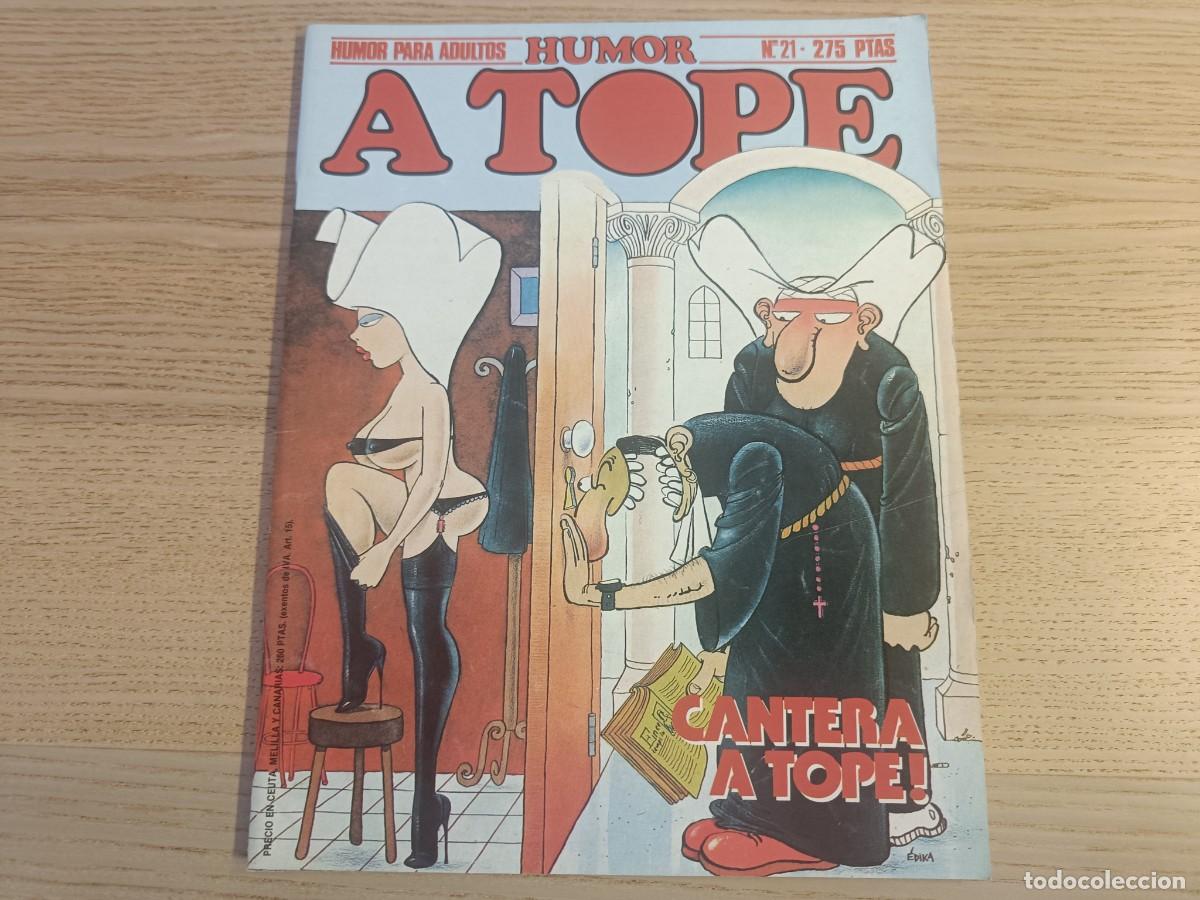 C&oacute;mics: Humor a Tope. N&uacute;mero 21. 1987