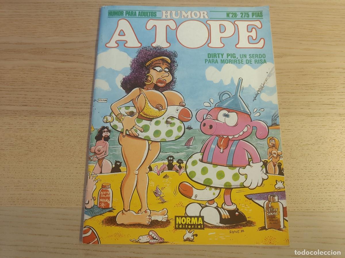 C&oacute;mics: Humor a Tope. N&uacute;mero 28. 1988