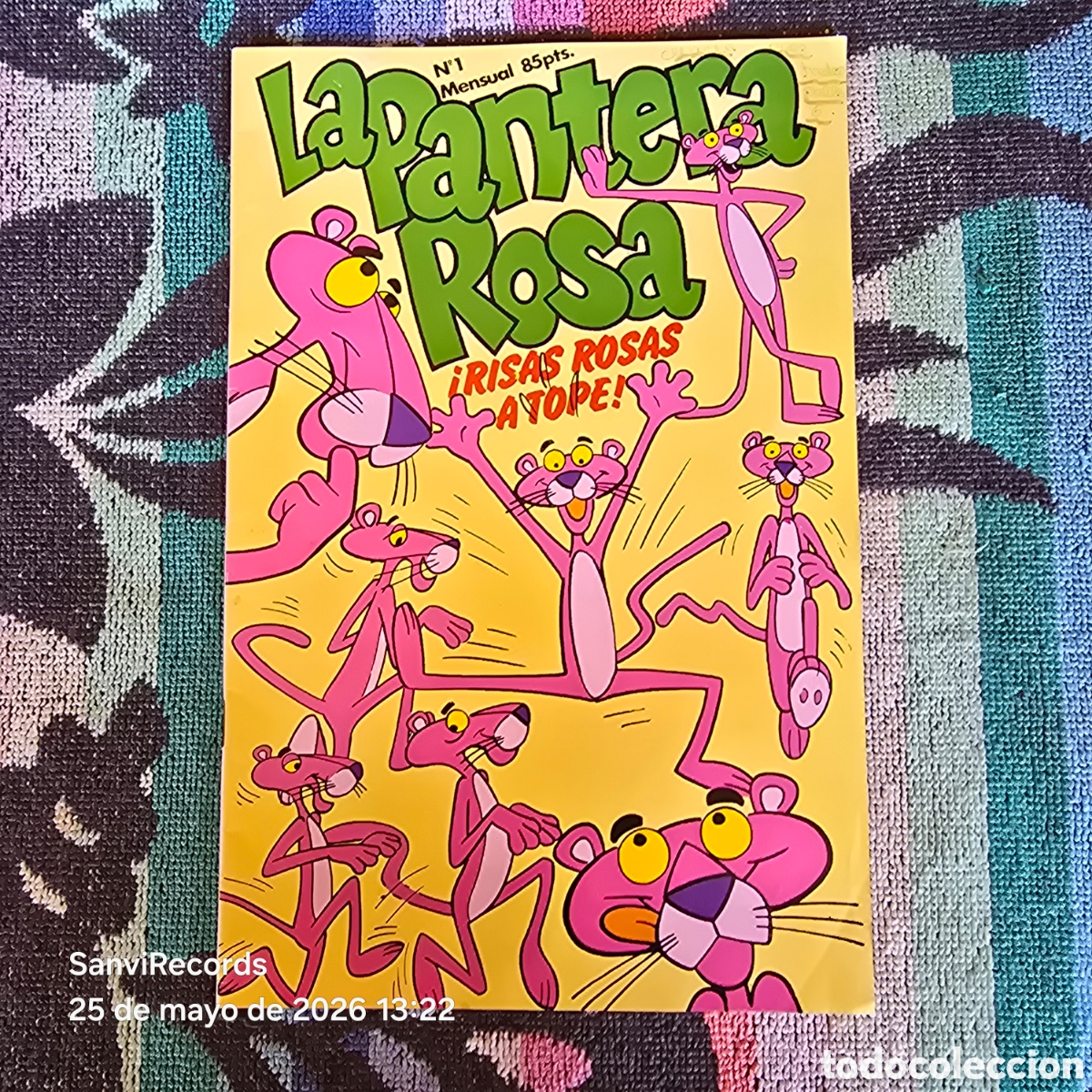 C&oacute;mics: LA PANTERA ROSA 1: &iexcl;RISAS ROSAS A TOPE! (SARPE)