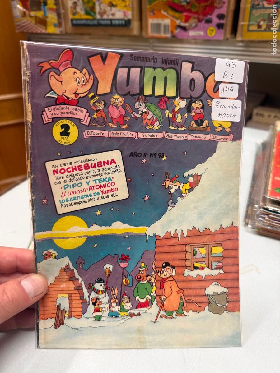C&oacute;mics: YUMBO NUMERO 93 BUEN ESTADO