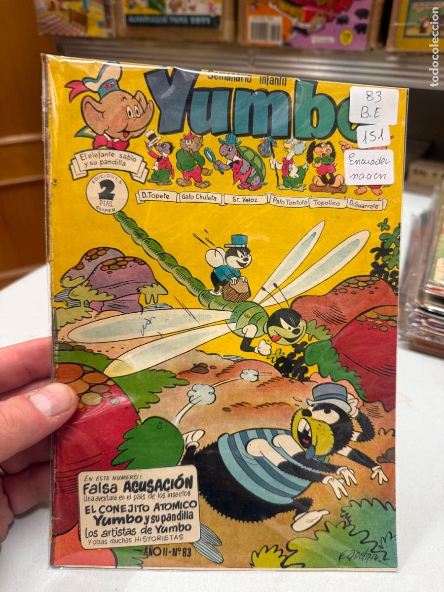 C&oacute;mics: YUMBO NUMERO 83 BUEN ESTADO