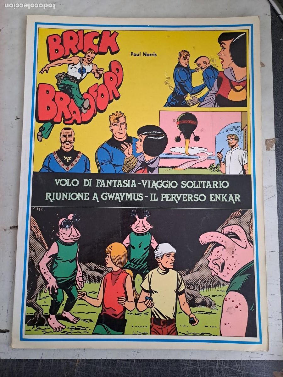 C&oacute;mics: Brick Bradford 145, comic art Bolsa DA