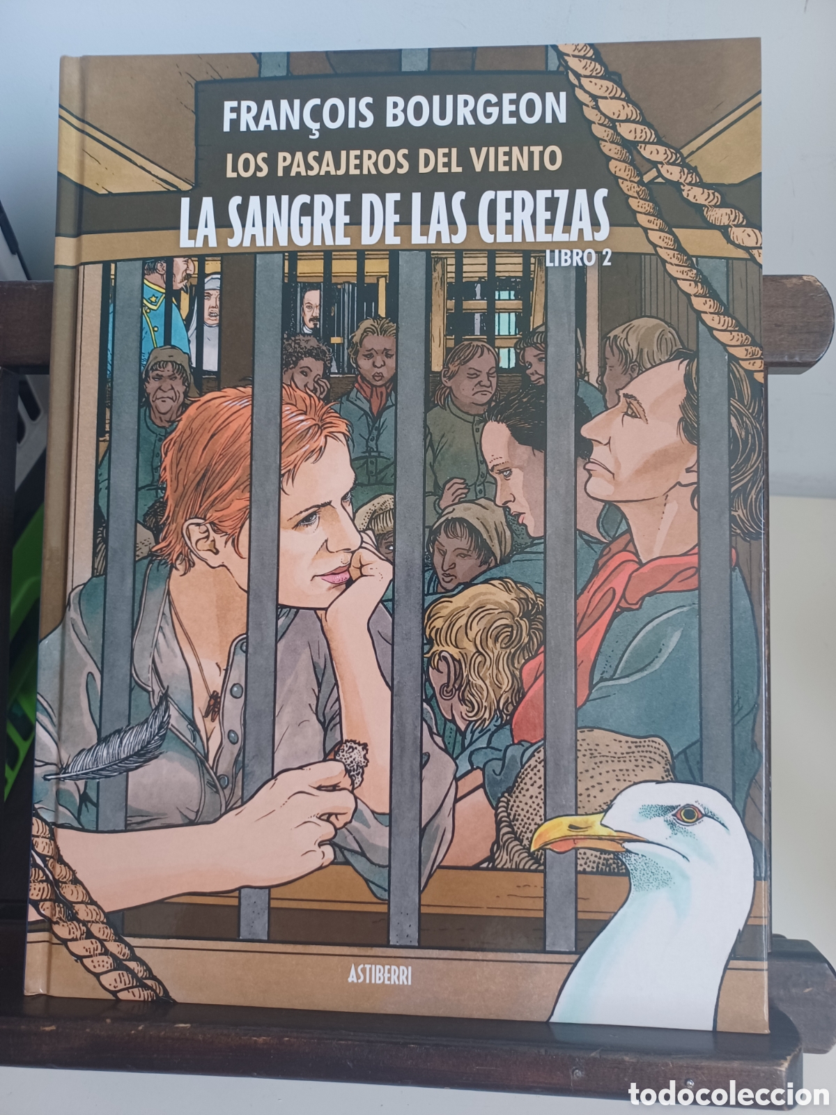C&oacute;mics: La sangre de las cerezas. Libro 2 Los pasajeros del viento/ Fran&ccedil;ois Bourgeon/ Astiberri/A ESTRENAR