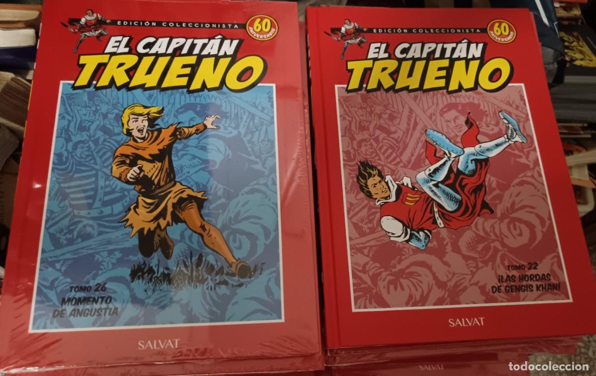 C&oacute;mics: COLECCI&Oacute;N COMPLETA 60 TOMOS EL CAPIT&Aacute;N TRUENO EDICI&Oacute;N COLECCIONISTA 60 ANIVERSARIO SALVAT A&Ntilde;O 2017