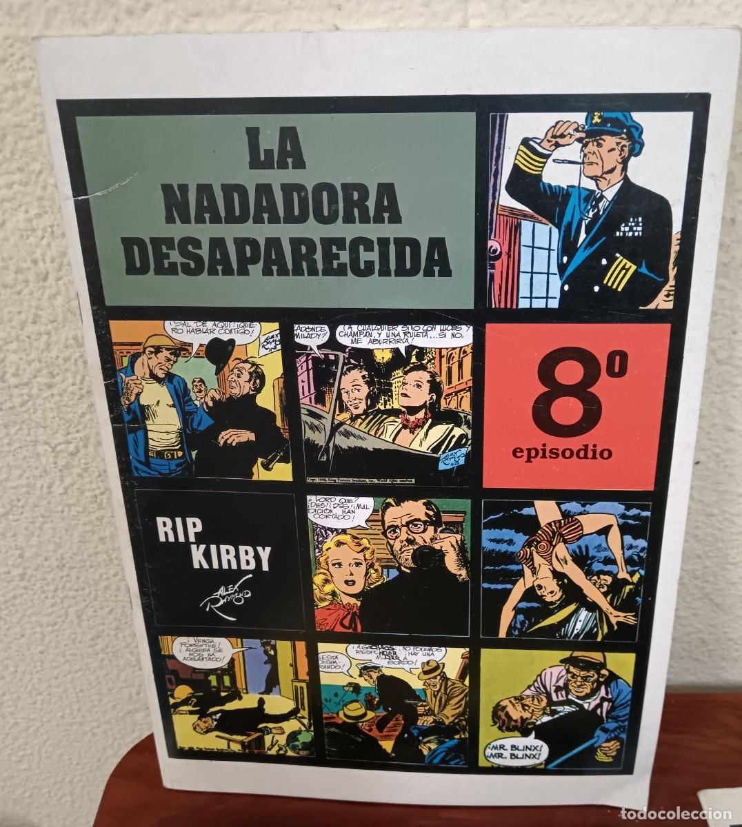C&oacute;mics: LA NADADORA DESAPARECIDA RIP KIRBY 8&ordm; EPISODIO TIRAS DIARIAS DEL 14/6/48 AL 4/12/48 34X24