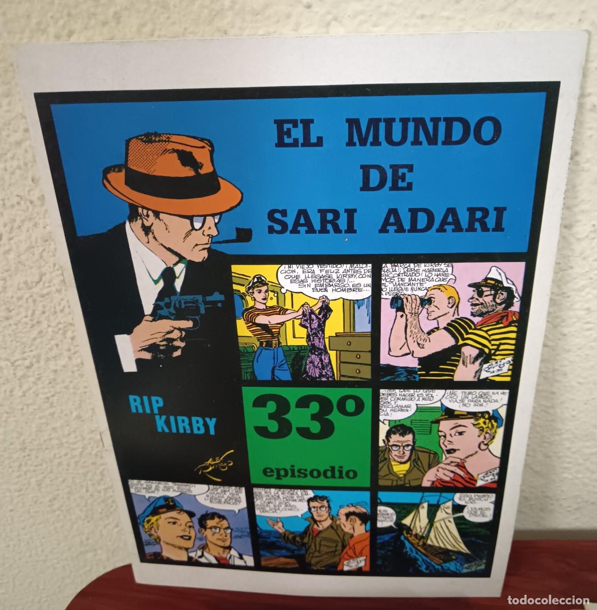 C&oacute;mics: EL MUNDO DE SARI ADARI RIP KIRBY 33&ordm; EPISODIO TIRAS DIARIAS DEL 28/11/1955 AL 18/2/1956 34X24