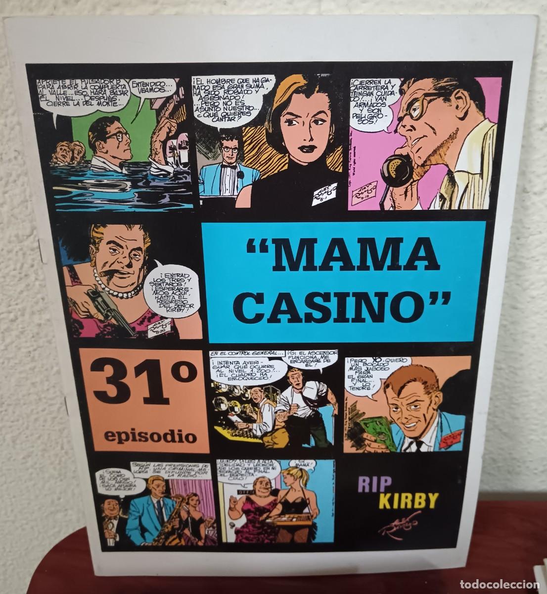 C&oacute;mics: MAMA CASINO RIP KIRBY 31&ordm; EPISODIO TIRAS DIARIAS DEL 11/7/1955 AL 24/9/1955 34X24 CM.