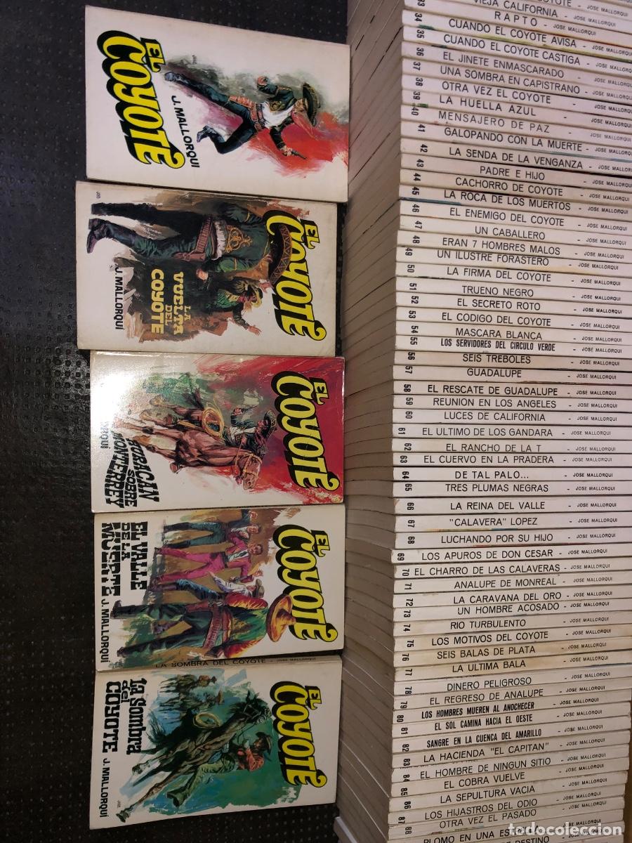 Comics: Libros de El Coyote. 191 libros consecutivos