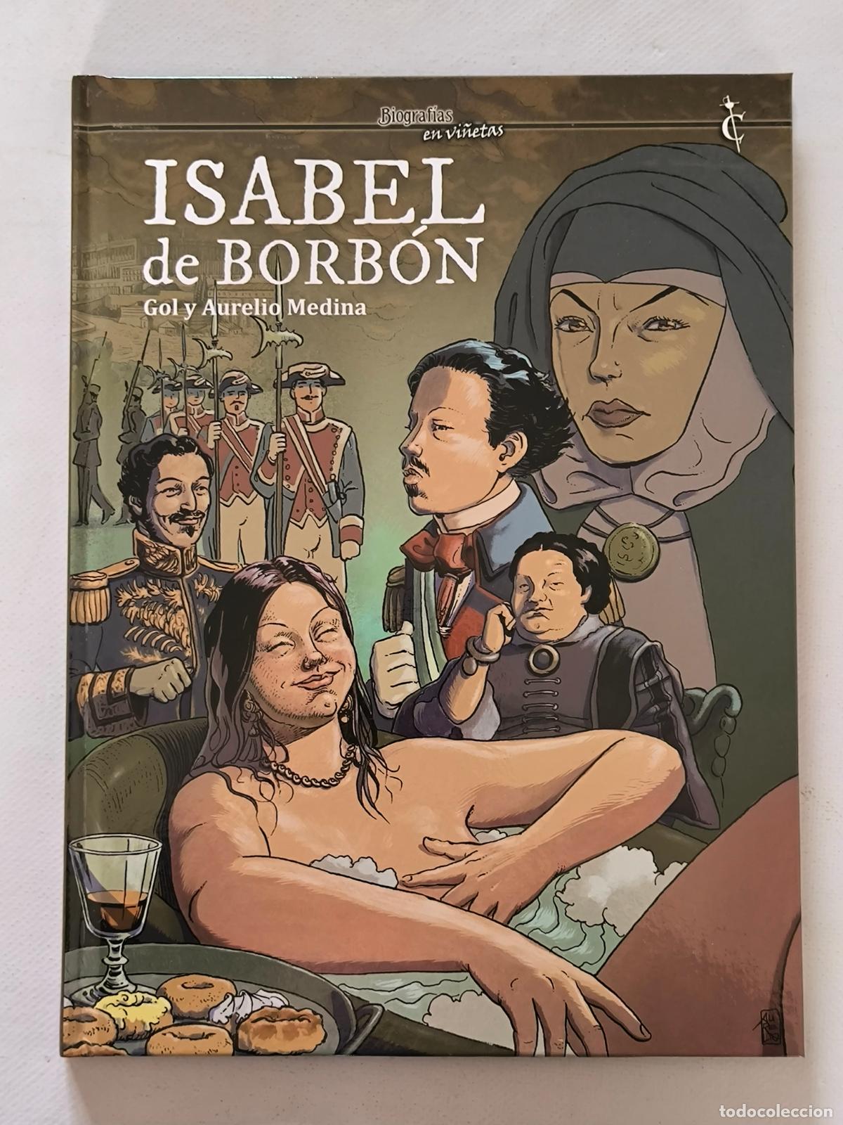 Comics: ISABEL DE BORBON - BIOGRAFIAS EN VI&Ntilde;ETAS - CASCABORRA - TAPA DURA - NUEVO (U1*w)