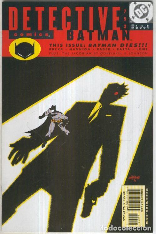 C&oacute;mics: DETECTIVE COMICS Vol.1 No.753: BATMAN - The Adventures of Comernicus Dent - Greg Rucka