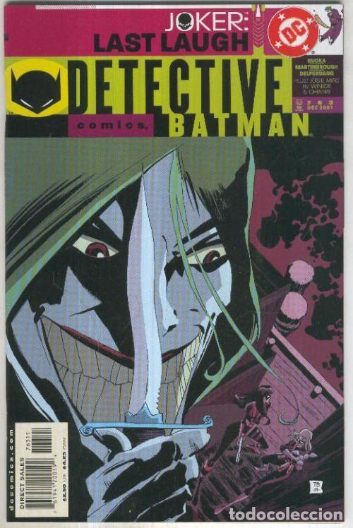 C&oacute;mics: DETECTIVE COMICS Vol.1 No.763: BATMAN - Jocker Last Laugh - Greg Rucka